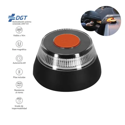 Producto personalizable Luz Emergencia V16 Geolocalizada Kershaw