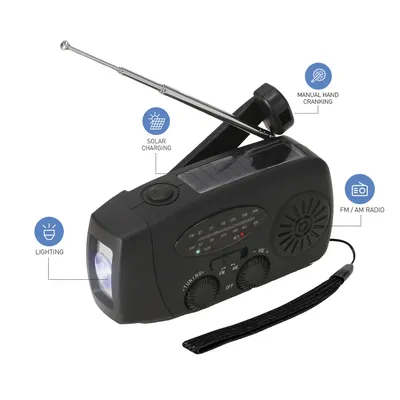 Producto personalizable Radio Emergencia Multifunción Cartney