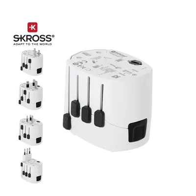 Producto personalizable Adaptador Viaje Universal Skross PRO 3-POLE