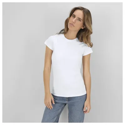 Producto personalizable Camiseta Mujer Blanca "keya" WCS150
