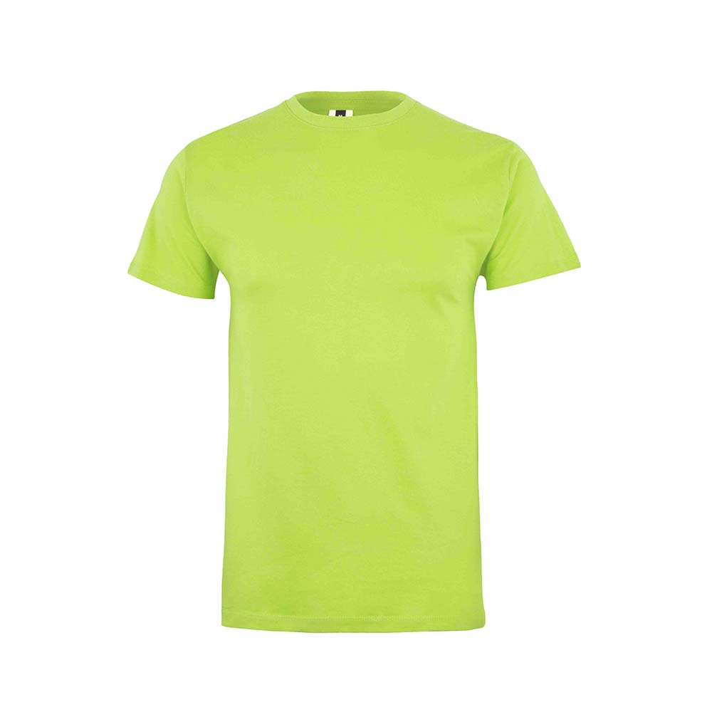 <p><span style="color: rgb(0,0,0);background-color: rgb(255,255,255);font-size: 16px;font-family: Roboto, sans-serif;">Camiseta UNISEX manga corta. Single Jersey. 100% Algodón RingSpun. 155 g/m². Cuello redondo en punto canalé 1x1 con elastano para mayor elasticidad. Cubrecosturas en el mismo tejido reforzadas en hombro y cuello para evitar deformación. Tejido tubular, tacto suave y regular fit.</span></p>