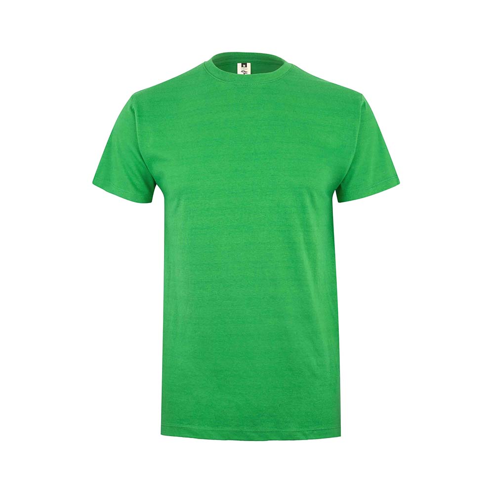 <p><span style="color: rgb(0,0,0);background-color: rgb(255,255,255);font-size: 16px;font-family: Roboto, sans-serif;">Camiseta UNISEX manga corta. Single Jersey. 100% Algodón RingSpun. 155 g/m². Cuello redondo en punto canalé 1x1 con elastano para mayor elasticidad. Cubrecosturas en el mismo tejido reforzadas en hombro y cuello para evitar deformación. Tejido tubular, tacto suave y regular fit.</span></p>