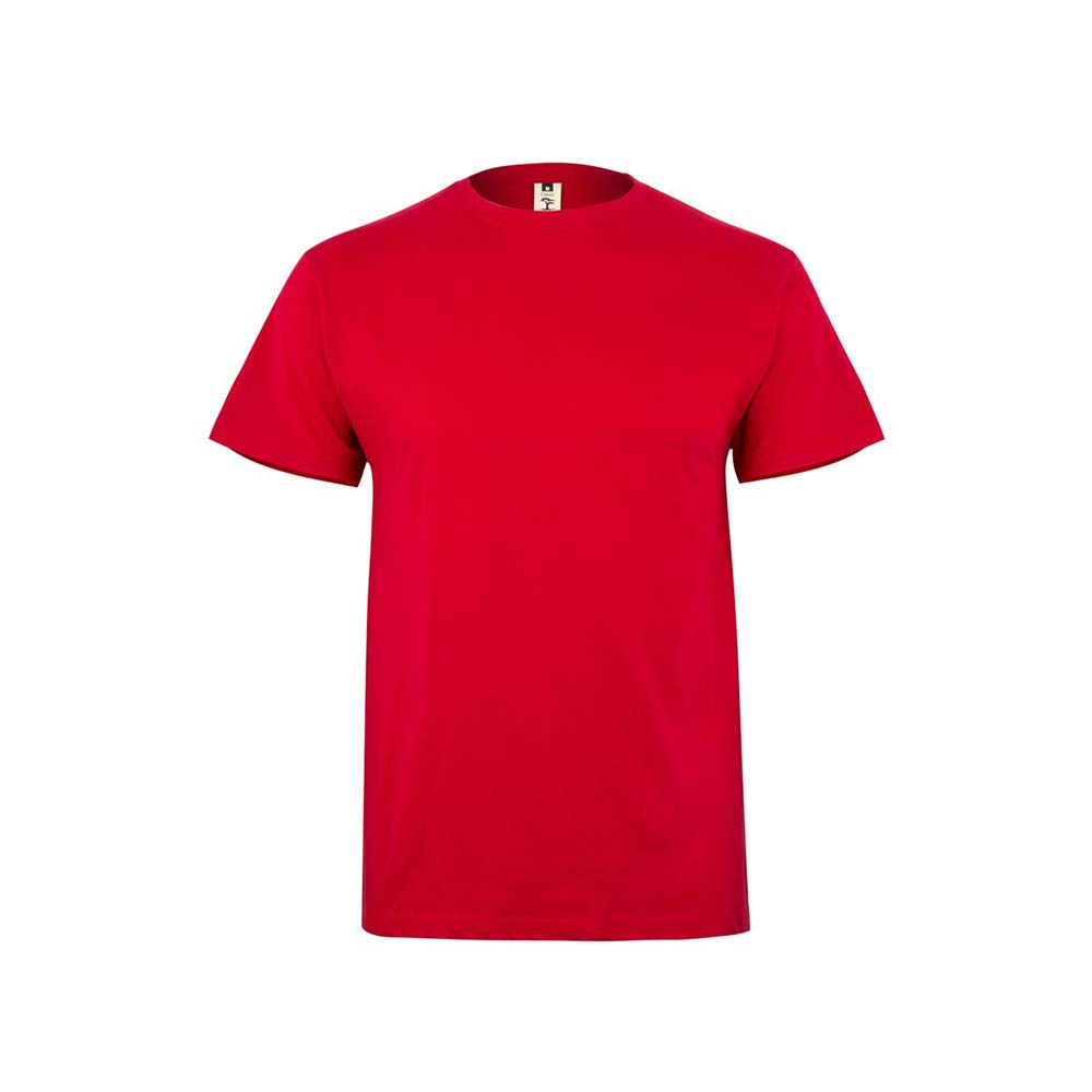 <p><span style="color: rgb(0,0,0);background-color: rgb(255,255,255);font-size: 16px;font-family: Roboto, sans-serif;">Camiseta UNISEX manga corta. Single Jersey. 100% Algodón RingSpun. 155 g/m². Cuello redondo en punto canalé 1x1 con elastano para mayor elasticidad. Cubrecosturas en el mismo tejido reforzadas en hombro y cuello para evitar deformación. Tejido tubular, tacto suave y regular fit.</span></p>