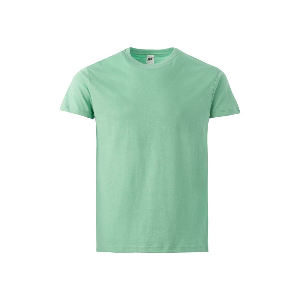 <p><span style="color: rgb(0,0,0);background-color: rgb(255,255,255);font-size: 16px;font-family: Roboto, sans-serif;">Camiseta UNISEX manga corta. Single Jersey. 100% Algodón RingSpun. 155 g/m². Cuello redondo en punto canalé 1x1 con elastano para mayor elasticidad. Cubrecosturas en el mismo tejido reforzadas en hombro y cuello para evitar deformación. Tejido tubular, tacto suave y regular fit.</span></p>