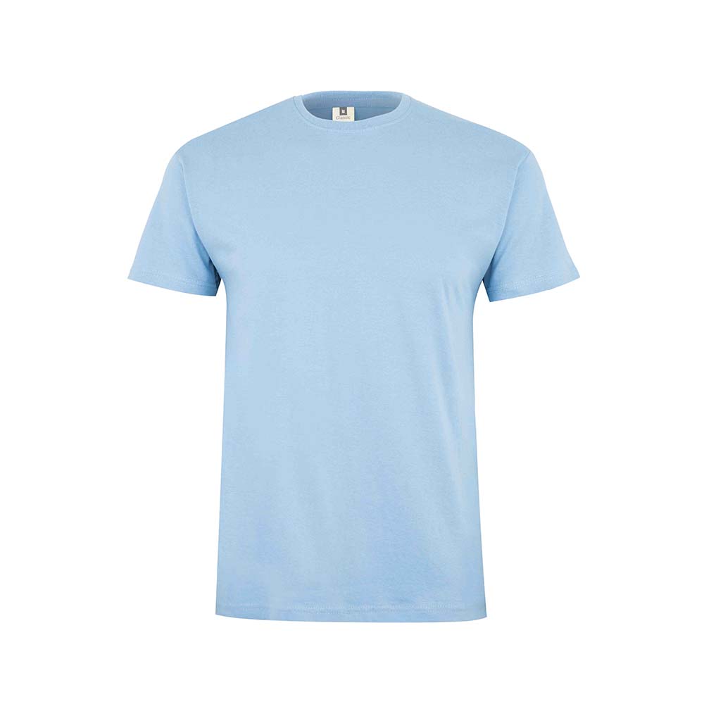 <p><span style="color: rgb(0,0,0);background-color: rgb(255,255,255);font-size: 16px;font-family: Roboto, sans-serif;">Camiseta UNISEX manga corta. Single Jersey. 100% Algodón RingSpun. 155 g/m². Cuello redondo en punto canalé 1x1 con elastano para mayor elasticidad. Cubrecosturas en el mismo tejido reforzadas en hombro y cuello para evitar deformación. Tejido tubular, tacto suave y regular fit.</span></p>