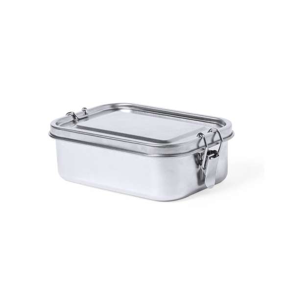  	Fiambrera fabricada en acero inox y de 750 ml de capacidad. Cierre de seguridad con tapadera estanca en acero inox. Presentada en atractiva caja individual de diseño.