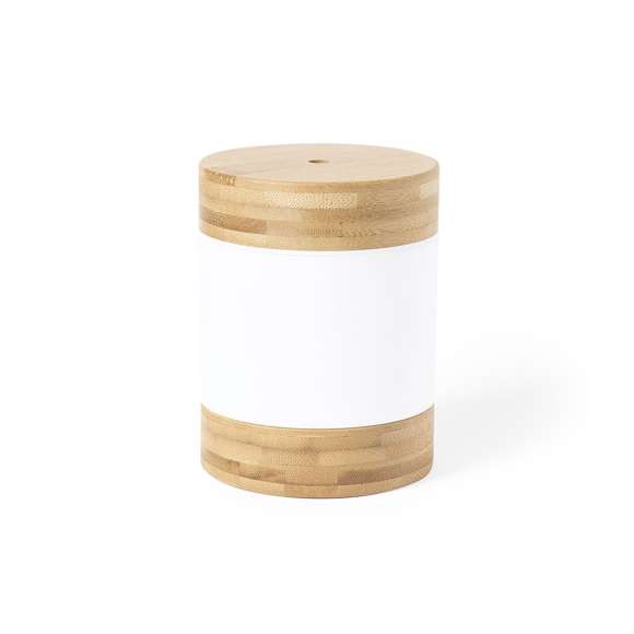 Elegante y decorativo humidificador de línea nature, fabricado en combinación de bambú con resistente PC. Con luz led de 2 posiciones y vaporización continua. Depósito de 250 ml, indicado para uso en estancias de hasta 25m2. Conexión USB y cable Micro USB incluido de 100 cm. Presentado en atractiva caja de diseño eco.