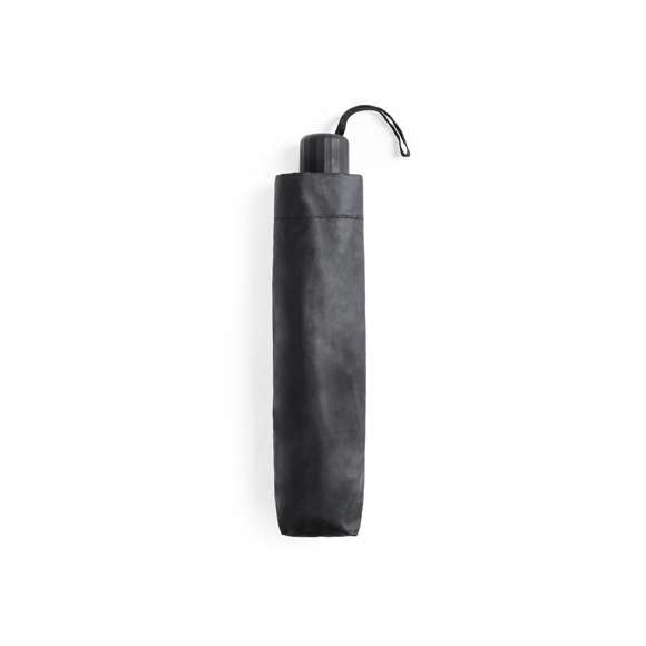 Parasol plegable para coche. Medida de 140x78cm. Con mecanismo de apertura manual y funda de políester incluida