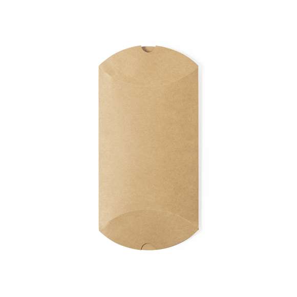 Estuche de presentación tamaño grande, fabricado en cartón reciclado de acabado kraft. En línea con la tendencia del mercado hacia la sostenibilidad integral del regalo, ofreciendo soluciones de origen reciclado con el fin de ayudar a la mejora y conservación de nuestro planeta.