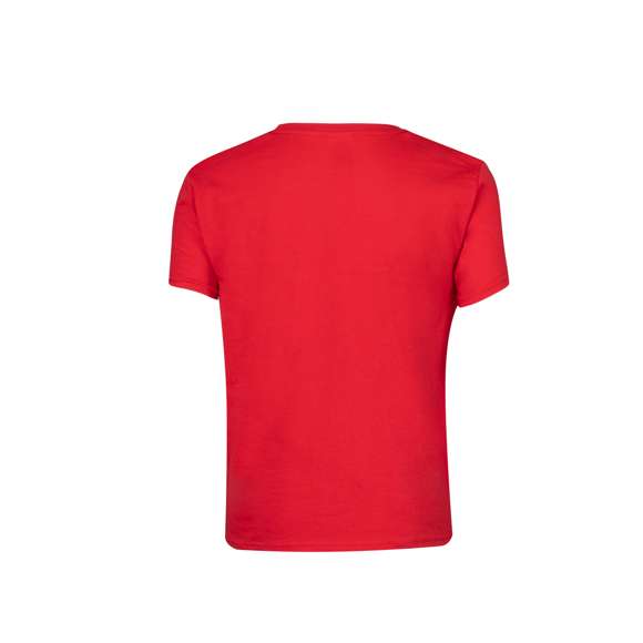 Camiseta para niño color Iconic de Fruit Of The Loom. Fabricada en material 100% algodón peinado Ring Spun de 150g/m2. De tacto suave y corte clásico, con cuello redondo estrecho de canalé 1x1 y tapeta a juego. Etiqueta fácilmente removible y disponible en variada gama de colores. Tallas 3-4, 5-6, 7-8, 9-11, 12-13, 14-15.