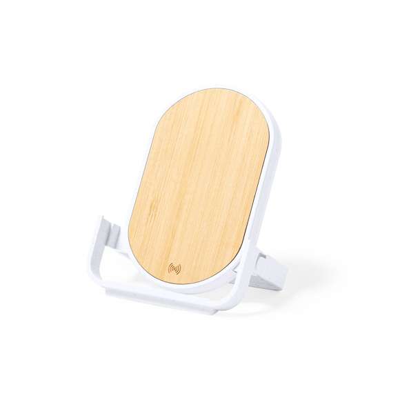 Distinguido Cargador Inalámbrico Limited Edition con función soporte para dispositivos móviles. Fabricado en bambú y carcasa en resistente ABS y caña de trigo. Con función carga rápida de 10W y compatible con dispositivos equipados con tecnología de carga inalámbrica. Incluye cable de carga de 100cm y manual de instrucciones en Español e Inglés.  De la perfecta combinación entre exclusividad y diseño, nace Limited Edition, una colección especial de ideas promocionales de edidición limitada. Un nuevo concepto, inspirado en la fusión de artículos premium con las últimas y más novedosas tendencias y que cuenta con una seleción limitada de unidades, convirtiendo así un regalo en una experiencia única e inolvidable.  Exclusivo estuche de presentación Limited Edition, con diseño protegido por derechos de propiedad industrial.  Incluida tarjeta con descripción de Limited Edition en cartón reciclado.
