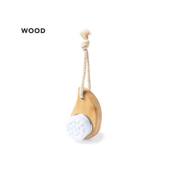  	Limpiador facial de línea nature fabricado en madera procedente de cortes naturales. Cepillo de fibras exfoliantes superfinas y extra suaves para una eficaz limpieza de la piel, favoreciendo su cuidado e higiene. Con mango ergonómico para un fácil y cómodo uso. Presentado en caja individual de diseño eco en cartón kraft.