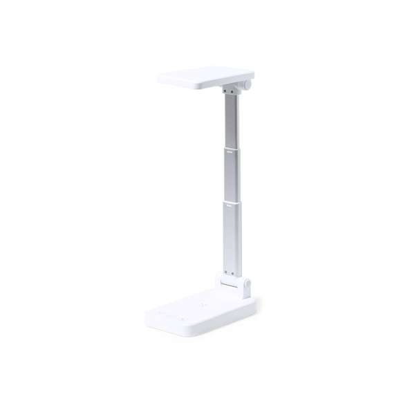 Lámpara multifunción plegable todo en uno, en combinación de aluminio con resistente ABS blanco. 28 LEDs y 3 posiciones de iluminación (cálida, fría y media), con intensidad de luz regulable y ajustable en altura. Cargador inalámbrico 10W integrado y batería de 3.000 mAh, con entrada Tipo C y salida USB. Compatible con dispositivos móviles de carga inalámbrica, incluye cable cargador Tipo C y viene presentada en una atractiva caja de diseño.  Las capacidades mostradas en todas nuestras baterías auxiliares externas son reales, incorporando todas ellas baterías de grado A y no recicladas, con una vida útil de al menos 500 ciclos de carga y según normativa CE. Además, están fabricadas conforme a los estándares RoHS y en cumplimiento con los siguientes requisitos de seguridad:  Sistema de protección contra sobrecarga del power bank. Sistema de protección contra descarga completa que proporciona una mayor durabilidad del power bank. Sistema de bloqueo para evitar cortocircuitos. Sistema de transferencia de carga constante, acorde con la capacidad del dispositivo de destino.
