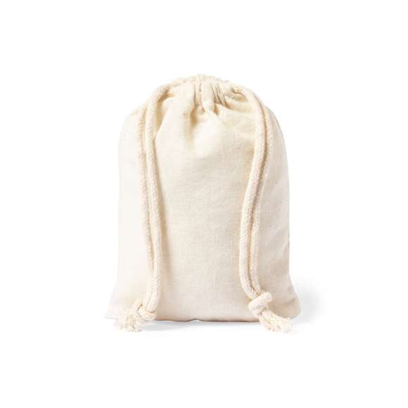 Juego de concienciación ecológica fabricado en madera. Set de 24 piezas en bolsa de transporte 100% algodón con cordones de cierre a juego.