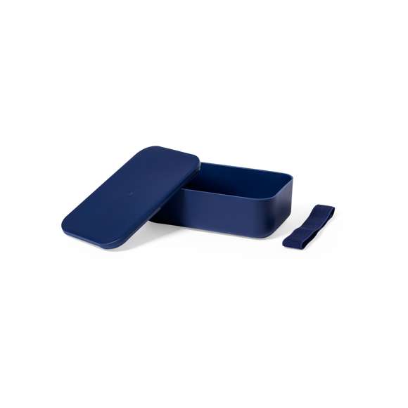 Fiambrera fabricada en PP libre de BPA. De 1 l de capacidad y disponible en variada gama de colores, con cinta elástica de seguridad a juego. Certificación Food Grade, garantizando la seguridad cuando los alimentos entran en contacto con el material usado para fabricar el producto.