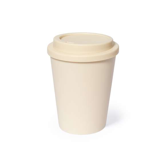 Vaso térmico fabricado en resistente PP de doble pared y 300ml de capacidad. Con dosificador en tapa, libre de BPA, y disponible en variada gama de colores. Con certificación Food Grade, garantizando la seguridad cuando los alimentos entran en contacto con el material usado para fabricar el producto