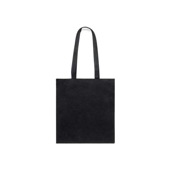 Bolsa fabricada en algodón 100% de 180g/m2. De acabado cosido y asas largas reforzadas (70 x 2,5 cm). Disponible en variada gama de colores. Resistencia hasta 10 kg de peso.