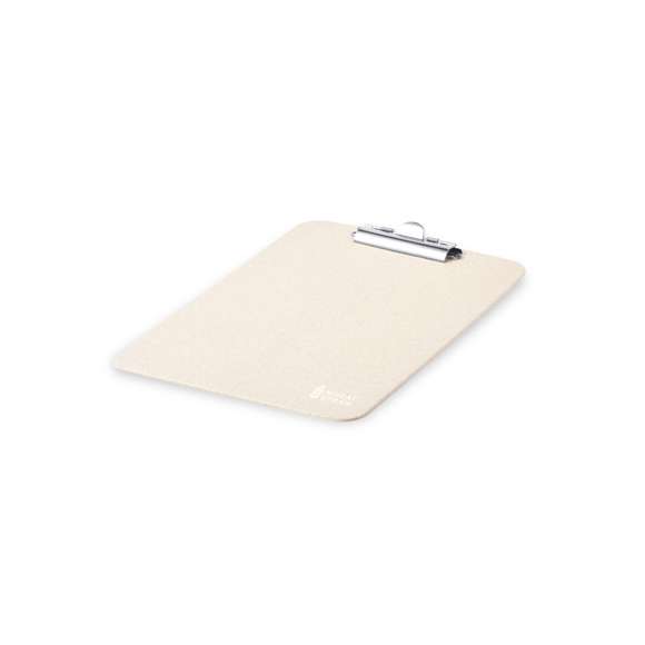 Organizador de línea nature fabricado en caña de trigo. Rígido y resistente, con pinza de sujeción metálica. Distintivo caña de trigo en una esquina y válido para hojas hasta tamaño A4.La caña de trigo fomenta la utilización de materias primas naturales, reduciendo así las emisiones contaminantes.