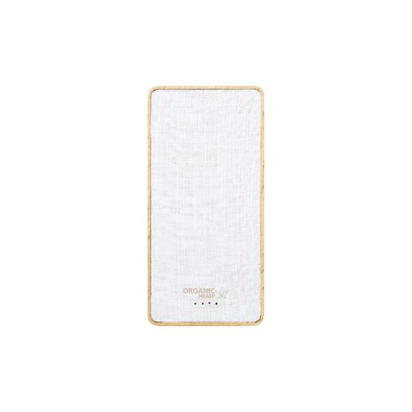 Batería auxiliar externa de 8.000 mAh. Con carcasa fabricada en combinación de cáñamo orgánico y madera natural. Con salidas USB, conexión Tipo C dual de entrada-salida, e indicador LED de estado de carga.Entrada/Salida USB C: 5V DC 2.4A. Salida USB A: 5V DC 2.4A.Incluye cable de carga Tipo C y manual de instrucciones en español e inglés. Presentado en caja individual de diseño kraft. El cáñamo se obtiene de la planta cannabis, cuyos procesos tanto de cultivo como de obtención de fibras, son respetuosos con el medio ambiente, dando como resultado un material de gran resistencia, de origen natural y sostenible. Las capacidades mostradas en todas nuestras baterías auxiliares externas son reales, incorporando todas ellas baterías de grado A y no recicladas, con una vida útil de al menos 500 ciclos de carga y según normativa CE. Además, están fabricadas conforme a los estándares RoHS y en cumplimiento con los siguientes requisitos de seguridad:Sistema de protección contra sobrecarga del power bank. Sistema de protección contra descarga completa que proporciona una mayor durabilidad del power bank. Sistema de bloqueo para evitar cortocircuitos. Sistema de transferencia de carga constante, acorde con la capacidad del dispositivo de destino.