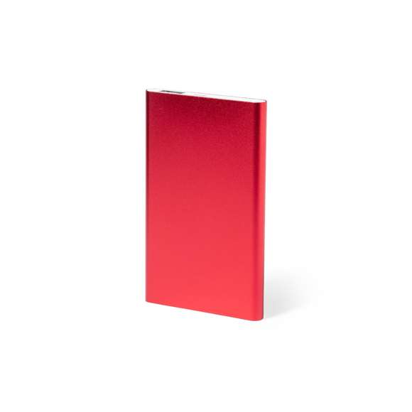 Batería auxiliar externa de 4.000 mAh fabricada en aluminio. Con salida USB y entrada Micro USB. Indicadores LED de estado de carga y cable de carga Micro USB incluido. Disponible en variada gama de colores y presentada en caja individual de diseño kraft, con manual de instrucciones en español e inglés.Entrada micro USB: 5V DC 1ASalida USB: 5V DC 1ALas capacidades mostradas en todas nuestras baterías auxiliares externas son reales, incorporando todas ellas baterías de grado A y no recicladas, con una vida útil de al menos 500 ciclos de carga y según normativa CE. Además, están fabricadas conforme a los estándares RoHS y en cumplimiento con los siguientes requisitos de seguridad:Sistema de protección contra sobrecarga del power bank. Sistema de protección contra descarga completa que proporciona una mayor durabilidad del power bank. Sistema de bloqueo para evitar cortocircuitos. Sistema de transferencia de carga constante, acorde con la capacidad del dispositivo de destino.