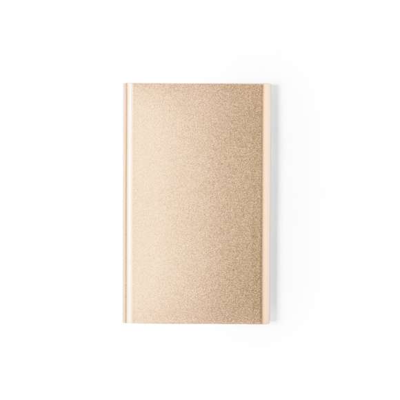 Batería auxiliar externa de 4.000 mAh fabricada en aluminio. Con salida USB y entrada Micro USB. Indicadores LED de estado de carga y cable de carga Micro USB incluido. Disponible en variada gama de colores y presentada en caja individual de diseño kraft, con manual de instrucciones en español e inglés.Entrada micro USB: 5V DC 1ASalida USB: 5V DC 1ALas capacidades mostradas en todas nuestras baterías auxiliares externas son reales, incorporando todas ellas baterías de grado A y no recicladas, con una vida útil de al menos 500 ciclos de carga y según normativa CE. Además, están fabricadas conforme a los estándares RoHS y en cumplimiento con los siguientes requisitos de seguridad:Sistema de protección contra sobrecarga del power bank. Sistema de protección contra descarga completa que proporciona una mayor durabilidad del power bank. Sistema de bloqueo para evitar cortocircuitos. Sistema de transferencia de carga constante, acorde con la capacidad del dispositivo de destino.
