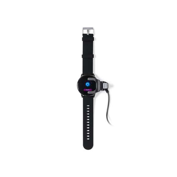 Reloj inteligente multifunción de diseño casual, con conexión Bluetooth®. Caja de diseño circular y correa en TPU a juego. Pantalla TFT táctil de 1,30 pulgadas y batería de 180 mAh, que lo convierten en el gadget perfecto para todo tipo de actividades deportivas, de ocio y para el día a día.  Multitud de funciones disponibles, interfaz multilenguaje y resistente a salpicaduras de agua, con APP disponible para iOS y Android. Presentado en caja individual de diseño, con manual de instrucciones en español e inglés.