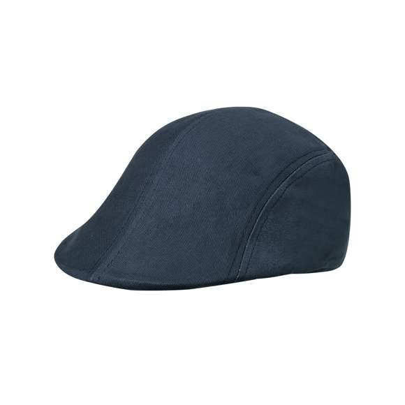 Gorra de corte clásico confeccionada en tejido 100% algodón. Con una pequeña visera y cierre de velcro, para un cómodo y firme ajuste en la cabeza. Disponible en variada gama de colores.