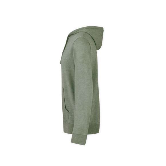 <p>Sudadera ligera unisex con bolsillo canguro y capucha forrada de punto liso, con cordones a juego. Fabricada en combinación de materiales algodón y poliéster de tacto extra suave de 175gsm. Con manga montada, cuello, puños y cintura de punto al tono. Disponible en una amplia variedad de colores efecto bitono, y color natural en efecto liso, que se adaptará a cualquier ocasión. Disponible en tallas XS, S, M, L, XL y XXL.</p>