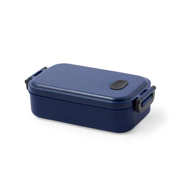Fiambrera con exterior en acabado mate, fabricada en PP reciclado libre de BPA. De 900ml de capacidad y tapa hermética con cierres de seguridad. Dispone de Certificación Food Grade, garantizando la seguridad cuando los alimentos entran en contacto con el material usado para fabricar el producto. Disponible en variada gamas de colores. Presentada en bolsa individual reciclada.El PP reciclado es un plástico reciclado y altamente reciclable, de gran resistencia y apto para multitud de aplicaciones.