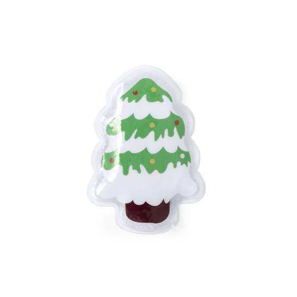 Parche término reutilizable de larga duración en originales motivos navideños. Disponibles dos divertidos diseños navideños: B: Árbol.D: Papa Noel.Para activación: doblar la chapa metálica para que el parche se endurezca y caliente.Para la reutilización del mismo: calentar agua en un recipiente con el parche dentro hasta que el gel interior vuelva a su estado líquido, y presionar la chapa metálica de nuevo. Presentado en bolsa reciclada.