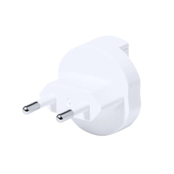 Completo adaptador de enchufes, de diseño compacto y portable. Con salidas USB y Tipo C, especialmente indicado para viajes y con adaptadores multi región para USA, Europa, Asia, Reino Unido y Australia. Indicador LED de encendido y presentado individualmente en caja de diseño kraft.