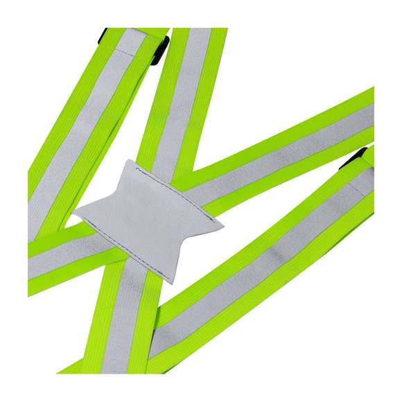 Chaleco reflectante homologado según normativa CE. Muy cómodo y fácil de usar, gracias a sus 4 hebillas ajustables y su cierre de hebilla. Disponible en color amarillo fluorescente, con bandas reflectantes y en talla única para adulto.