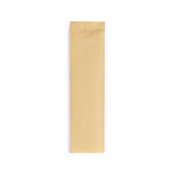 Peine fabricado en bambú. Útil cepillo plano para pelo, elaborado en pulido bambú con cerdas iguales y cómodo de transportar. Presentado individualmente en una bolsa de papel reciclada.