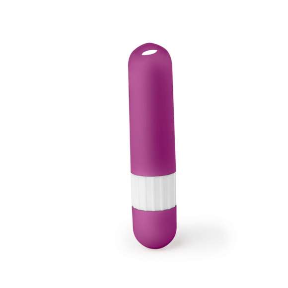 Set de bálsamo labial y protector solar. Práctico complemento con doble función y cómodo de transportar por su tamaño. Un extremo con bálsamo labial SPF15 y el otro extremo con protector solar SPF30 de agradable aroma a vainilla. Dermatológicamente testado y disponible en variada gama de colores. Presentado individualmente en una bolsa reciclada.