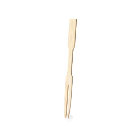 Set de palillos fabricados en bambú. Cuenta con 50 piezas presentadas en elegante tarro tránsparente con tapadera de bambú a presión. Presentado en caja kraft individual. Materiales como el bambú fomentan la utilización de materias primas naturales, reduciendo las emisiones contaminantes. Proviene de una planta de gran resistencia y versatilidad, con crecimiento y regeneración rápidos, siendo una excelente alternativa al uso de madera tradicional.