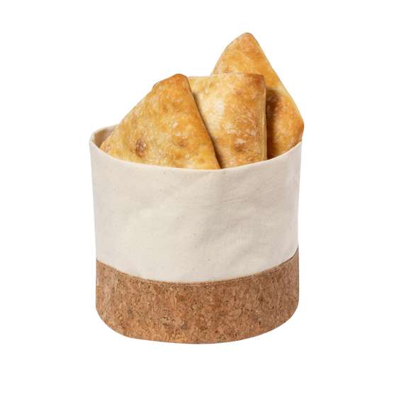 Panera elaborada con suave algodón 100% y corcho en la base, con un diseño redondo. Presentada en bolsa individual reciclada.Elaborado con elementos vegetales para así fomentar la utilización de materias primas naturales y reducir las emisiones contaminantes.