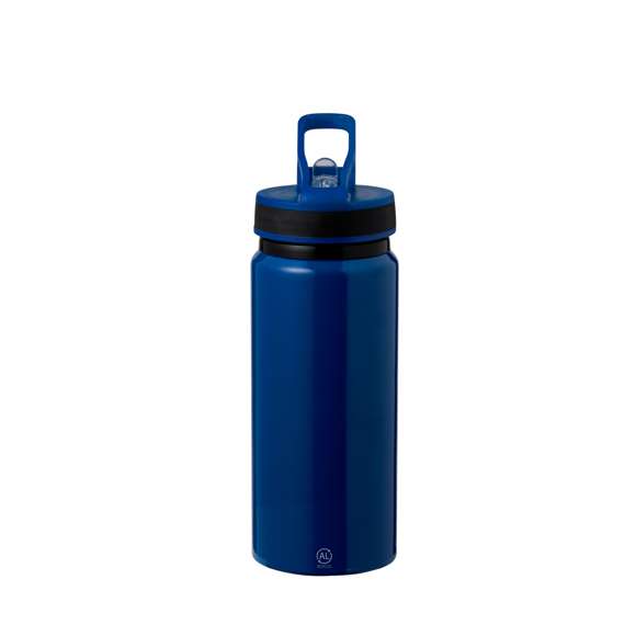 Bidón en Aluminio Reciclado de 680 ml de capacidad. Sistema de fácil apertura libre de BPA con dosificador de pajita y asa de transporte a juego. Con logotipo Aluminio Reciclado. Disponible en variada gama de colores brillantes y presentado en atractiva caja de diseño kraft. El Aluminio Reciclado es un material con posibilidades de reciclaje casi infinitas, sin perder sus propiedades originales y consumiendo menos energía en este proceso.Certificación GRS (Global Recycled Standard / Estándar de Reciclaje Global), que garantiza el origen reciclado del material usado para fabricar el producto.