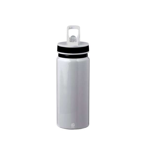Bidón en Aluminio Reciclado de 680 ml de capacidad. Sistema de fácil apertura libre de BPA con dosificador de pajita y asa de transporte a juego. Con logotipo Aluminio Reciclado. Disponible en variada gama de colores brillantes y presentado en atractiva caja de diseño kraft. El Aluminio Reciclado es un material con posibilidades de reciclaje casi infinitas, sin perder sus propiedades originales y consumiendo menos energía en este proceso.Certificación GRS (Global Recycled Standard / Estándar de Reciclaje Global), que garantiza el origen reciclado del material usado para fabricar el producto.