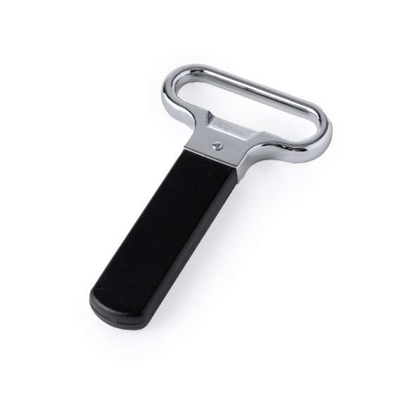 Original sacacorchos con innovador mecanismo de extracción sin perforar el corcho, evitando la contaminación del vino o de cualquier otro líquido contenido en la botella. Fabricado en resistente acero inox, con funda en ABS de elegante color negro. Presentado en caja de diseño individual.