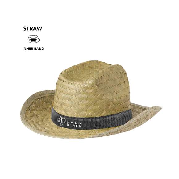 Sombrero de paja. Fabricado con paja trenzada en color verde natural, su forma de confeccionarlo hace que sea transpirable. Cuenta con una cinta interior para que sea más confortable.