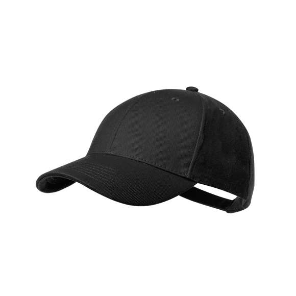 Gorra de 6 paneles en Algodón Orgánico de suave acabado. Con cierre ajustable de hebilla y orificios de ventilación bordados. Disponible en variada gama de colores, con logotipo en etiqueta.