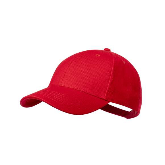 Gorra de 6 paneles en Algodón Orgánico de suave acabado. Con cierre ajustable de hebilla y orificios de ventilación bordados. Disponible en variada gama de colores, con logotipo en etiqueta.