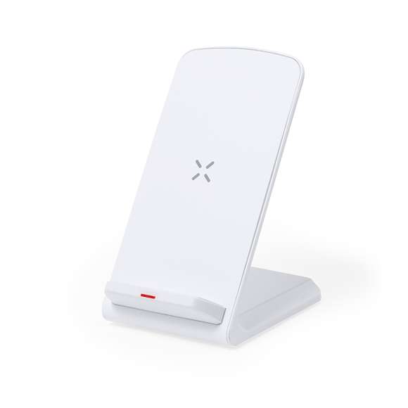 Cargador inalámbrico 15W con función soporte para smartphone fabricado en RABS. Indicador de estado de carga y compatible con dispositivos equipados con tecnología de carga inalámbrica. Amplia superficie de marcaje y presentado en atractiva caja de diseño kraft. Disponible manual de instrucciones en español e inglés.El RABS es un plástico altamente reciclable de gran resistencia y con multitud de aplicaciones que lo convierten en una solución eco-friendly. Con certificación RCS, que garantiza el origen reciclado del mismo.Fabricado conforme a los estándares RoHS y en cumplimiento con los siguientes requisitos de seguridad:Sistema de protección contra sobrecalentamiento.Sistema de protección contra sobrecarga.Sistema de bloqueo para evitar cortocircuitos.