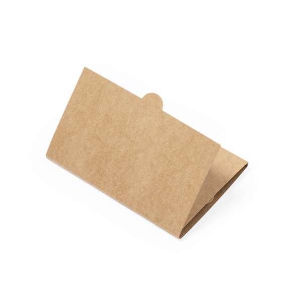 Stick con semillas. En uno de los extremos tiene una zona amplia para marcaje y en el otro extremo incluye semillas de flores silvestres listas para plantar. Presentado en una tarjeta de cartón reciclado con instrucciones de plantado.