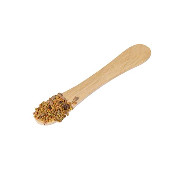 Stick con semillas. En uno de los extremos tiene una zona amplia para marcaje y en el otro extremo incluye semillas de flores silvestres listas para plantar. Presentado en una tarjeta de cartón reciclado con instrucciones de plantado.