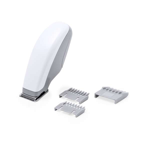 Práctica y compacta recortadora de pelo, ideal para cabeza, barba y resto del cuerpo. Fabricada en resistente ABS, con cuchillas cortadoras metálicas. Funcionamiento a pilas (1xAA no incluida), pudiendo usarse fácilmente en cualquier lugar. Además incluye 3 peines intercambiables, con varias longitudes de corte que oscilan entre los 2 y los 10 mm. Presentada en caja de diseño kraft, con manual de instrucciones disponible en español e inglés.