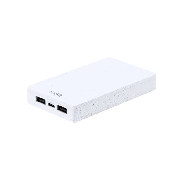 Batería auxiliar externa de 5.000 mAh, fabricada con extractos de piedra natural en combinación con resistente ABS. Con 2 salidas USB, conexión Tipo C dual de entrada y salida, e indicador LED de estado de carga. Cable de carga Tipo C incluido. Presentado en caja individual de diseño kraft, con manual de instrucciones en español e inglés.Entrada/Salida USB C: 5-12V DC 3-1.5V, PD18WSalidas USB: 5-12V DC 3-1.5AFabricada con extractos de piedra natural, ayudando a la reducción del uso de plásticos, además de proporcionar un acabado suave y resistente.Las capacidades mostradas en todas nuestras baterías auxiliares externas son reales, incorporando todas ellas baterías de grado A y no recicladas, con una vida útil de al menos 500 ciclos de carga y según normativa CE.Además, están fabricadas conforme a los estándares RoHS y en cumplimiento con los siguientes requisitos de seguridad:Sistema de protección contra sobrecarga del power bank.Sistema de protección contra descarga completa que proporciona una mayor durabilidad del power bank.Sistema de bloqueo para evitar cortocircuitos.Sistema de transferencia de carga constante, acorde con la capacidad del dispositivo de destino.