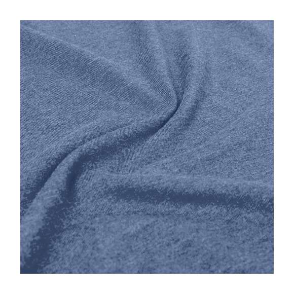 Camiseta para niño fabricada en material 60% algodón reciclado en combinación con RPET, tejido Single Jersey de 150g/m2. Disponible en variada gama de colores, con logotipo reciclado en etiqueta y en tallas 4-5, 6-8, 10-12.El material RPET se elabora a partir de plástico reciclado, para así fomentar la reutilización de residuos plásticos y ayudar a la sostenibilidad del planeta.