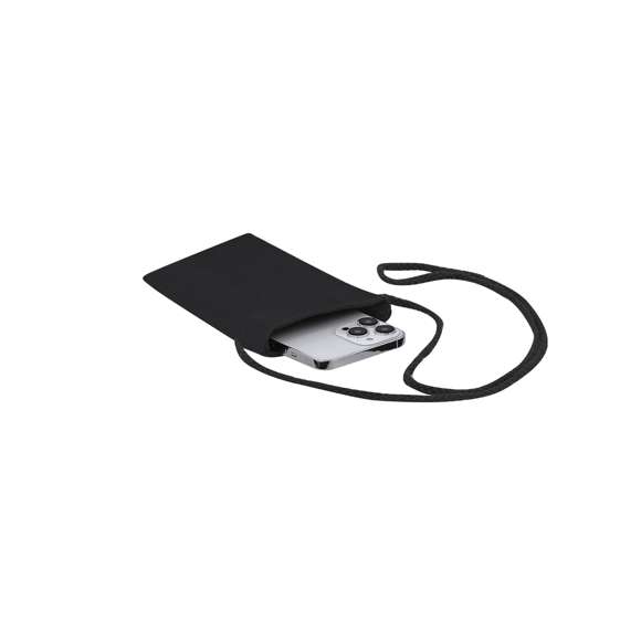 Portatodo fabricado en resistente poliéster de 260g/m2. De acabado cosido con tacto de pana en variados y alegres colores con bolsillo de gran capacidad. Asas largas de 100cm de cordón. Disponible en variada gama de colores.