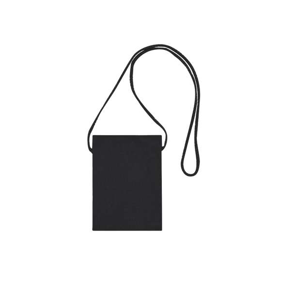 Portatodo fabricado en resistente poliéster de 260g/m2. De acabado cosido con tacto de pana en variados y alegres colores con bolsillo de gran capacidad. Asas largas de 100cm de cordón. Disponible en variada gama de colores.